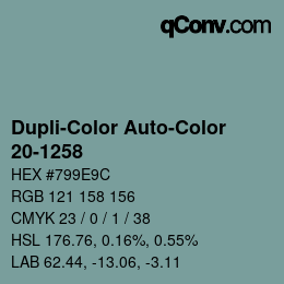 Farbcode: Dupli-Color Auto-Color - 20-1258 | qconv.com