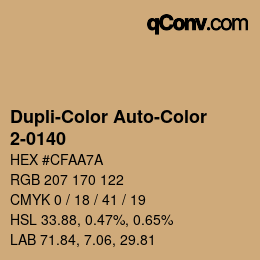 Farbcode: Dupli-Color Auto-Color - 2-0140 | qconv.com