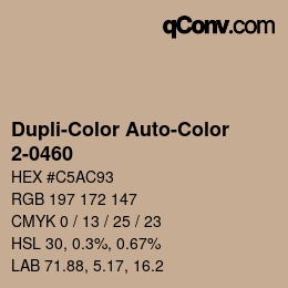 Farbcode: Dupli-Color Auto-Color - 2-0460 | qconv.com