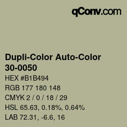 カラーコード: Dupli-Color Auto-Color - 30-0050 | qconv.com