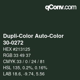 カラーコード: Dupli-Color Auto-Color - 30-0272 | qconv.com