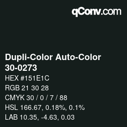 カラーコード: Dupli-Color Auto-Color - 30-0273 | qconv.com