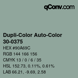 カラーコード: Dupli-Color Auto-Color - 30-0375 | qconv.com