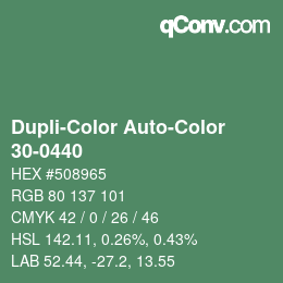 カラーコード: Dupli-Color Auto-Color - 30-0440 | qconv.com