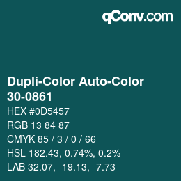 Farbcode: Dupli-Color Auto-Color - 30-0861 | qconv.com