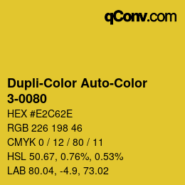 Farbcode: Dupli-Color Auto-Color - 3-0080 | qconv.com