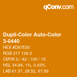 カラーコード: Dupli-Color Auto-Color - 3-0440 | qconv.com