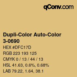 Farbcode: Dupli-Color Auto-Color - 3-0690 | qconv.com