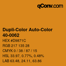 Farbcode: Dupli-Color Auto-Color - 40-0062 | qconv.com