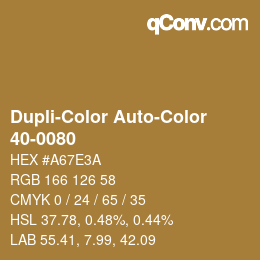 Farbcode: Dupli-Color Auto-Color - 40-0080 | qconv.com
