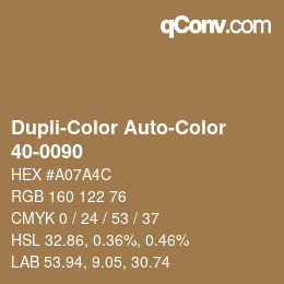 Farbcode: Dupli-Color Auto-Color - 40-0090 | qconv.com