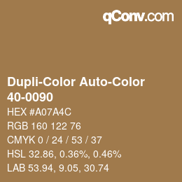 カラーコード: Dupli-Color Auto-Color - 40-0090 | qconv.com