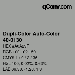 Farbcode: Dupli-Color Auto-Color - 40-0130 | qconv.com