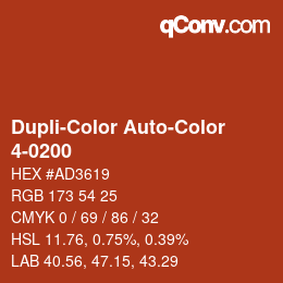 Farbcode: Dupli-Color Auto-Color - 4-0200 | qconv.com