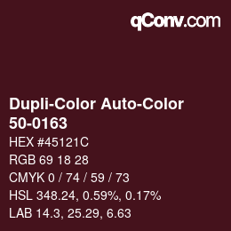 カラーコード: Dupli-Color Auto-Color - 50-0163 | qconv.com