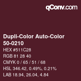 Farbcode: Dupli-Color Auto-Color - 50-0210 | qconv.com