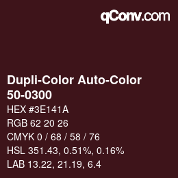 Farbcode: Dupli-Color Auto-Color - 50-0300 | qconv.com