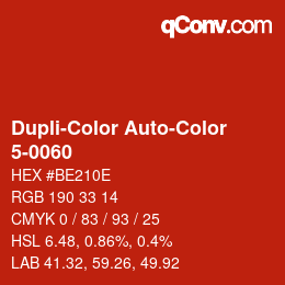 Farbcode: Dupli-Color Auto-Color - 5-0060 | qconv.com