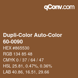 Farbcode: Dupli-Color Auto-Color - 60-0090 | qconv.com