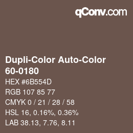 Farbcode: Dupli-Color Auto-Color - 60-0180 | qconv.com