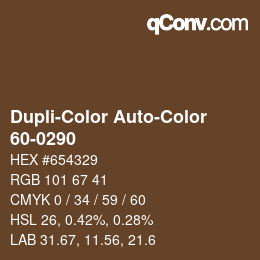 Farbcode: Dupli-Color Auto-Color - 60-0290 | qconv.com