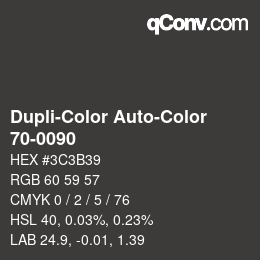 Farbcode: Dupli-Color Auto-Color - 70-0090 | qconv.com