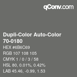 カラーコード: Dupli-Color Auto-Color - 70-0180 | qconv.com