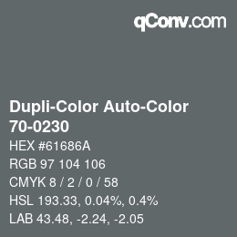 Farbcode: Dupli-Color Auto-Color - 70-0230 | qconv.com