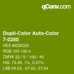 Farbcode: Dupli-Color Auto-Color - 7-0280 | qconv.com