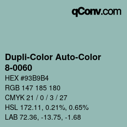 Farbcode: Dupli-Color Auto-Color - 8-0060 | qconv.com