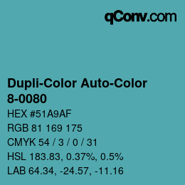 Farbcode: Dupli-Color Auto-Color - 8-0080 | qconv.com
