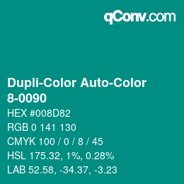 カラーコード: Dupli-Color Auto-Color - 8-0090 | qconv.com