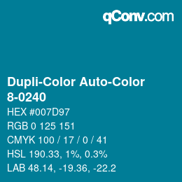 カラーコード: Dupli-Color Auto-Color - 8-0240 | qconv.com