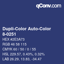 Farbcode: Dupli-Color Auto-Color - 8-0251 | qconv.com
