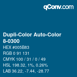 Farbcode: Dupli-Color Auto-Color - 8-0300 | qconv.com