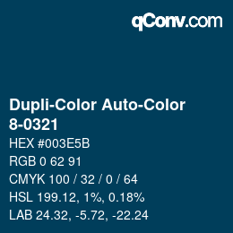 カラーコード: Dupli-Color Auto-Color - 8-0321 | qconv.com