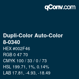 Farbcode: Dupli-Color Auto-Color - 8-0340 | qconv.com