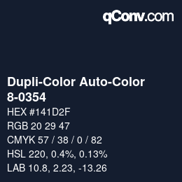 カラーコード: Dupli-Color Auto-Color - 8-0354 | qconv.com