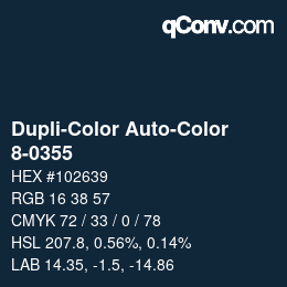 Farbcode: Dupli-Color Auto-Color - 8-0355 | qconv.com
