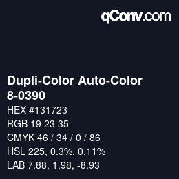 Farbcode: Dupli-Color Auto-Color - 8-0390 | qconv.com