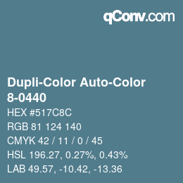 Color code: Dupli-Color Auto-Color - 8-0440 | qconv.com