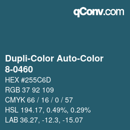 Farbcode: Dupli-Color Auto-Color - 8-0460 | qconv.com