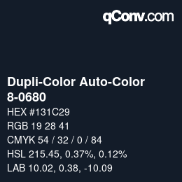カラーコード: Dupli-Color Auto-Color - 8-0680 | qconv.com