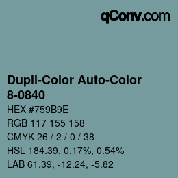 Farbcode: Dupli-Color Auto-Color - 8-0840 | qconv.com