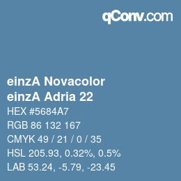 Farbcode: einzA Novacolor - einzA Adria 22 | qconv.com