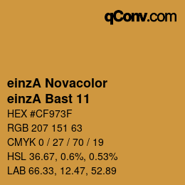 カラーコード: einzA Novacolor - einzA Bast 11 | qconv.com