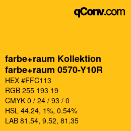 カラーコード: farbe+raum Kollektion - farbe+raum 0570-Y10R | qconv.com