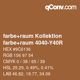 カラーコード: farbe+raum Kollektion - farbe+raum 4040-Y40R | qconv.com