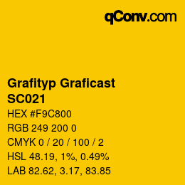 カラーコード: Grafityp Graficast - SC021 | qconv.com