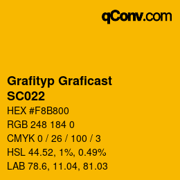 カラーコード: Grafityp Graficast - SC022 | qconv.com